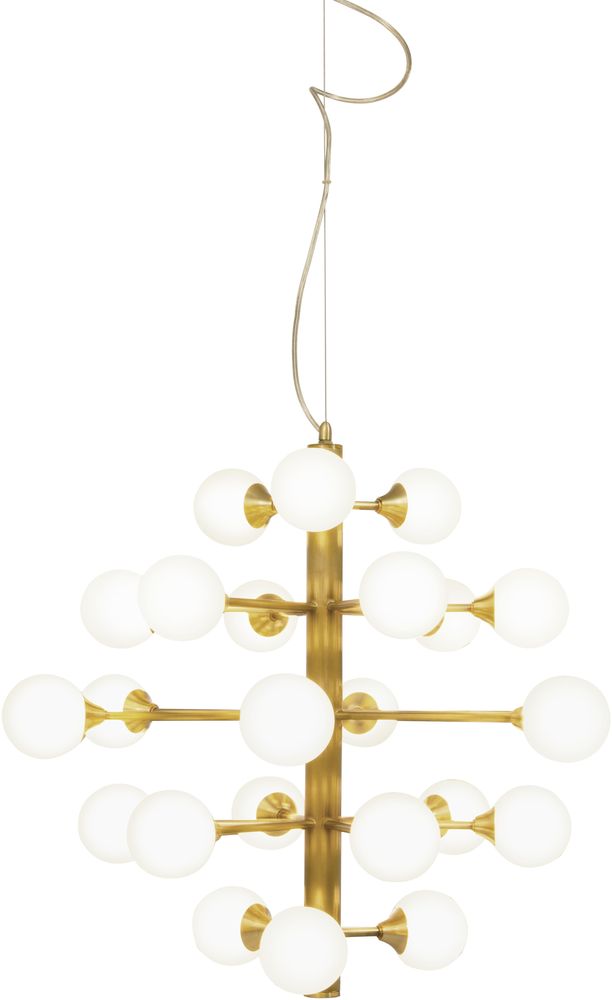 Cosmos kattovalaisin - Matta messinki/opaalivalkoinen Cosmos kattovalaisin - Matta messinki/opaalivalkoinen