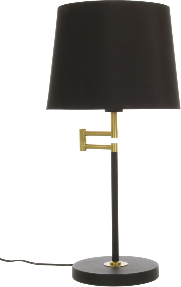 Birka p�yt�valaisin - Musta/matta messinki