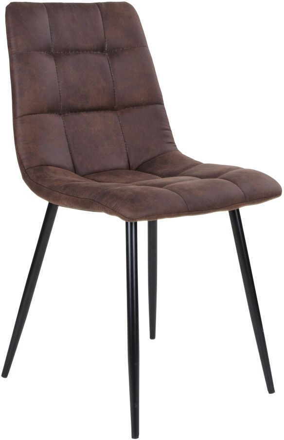 Middelfart ruokap�yd�n tuoli - tummanruskea/musta