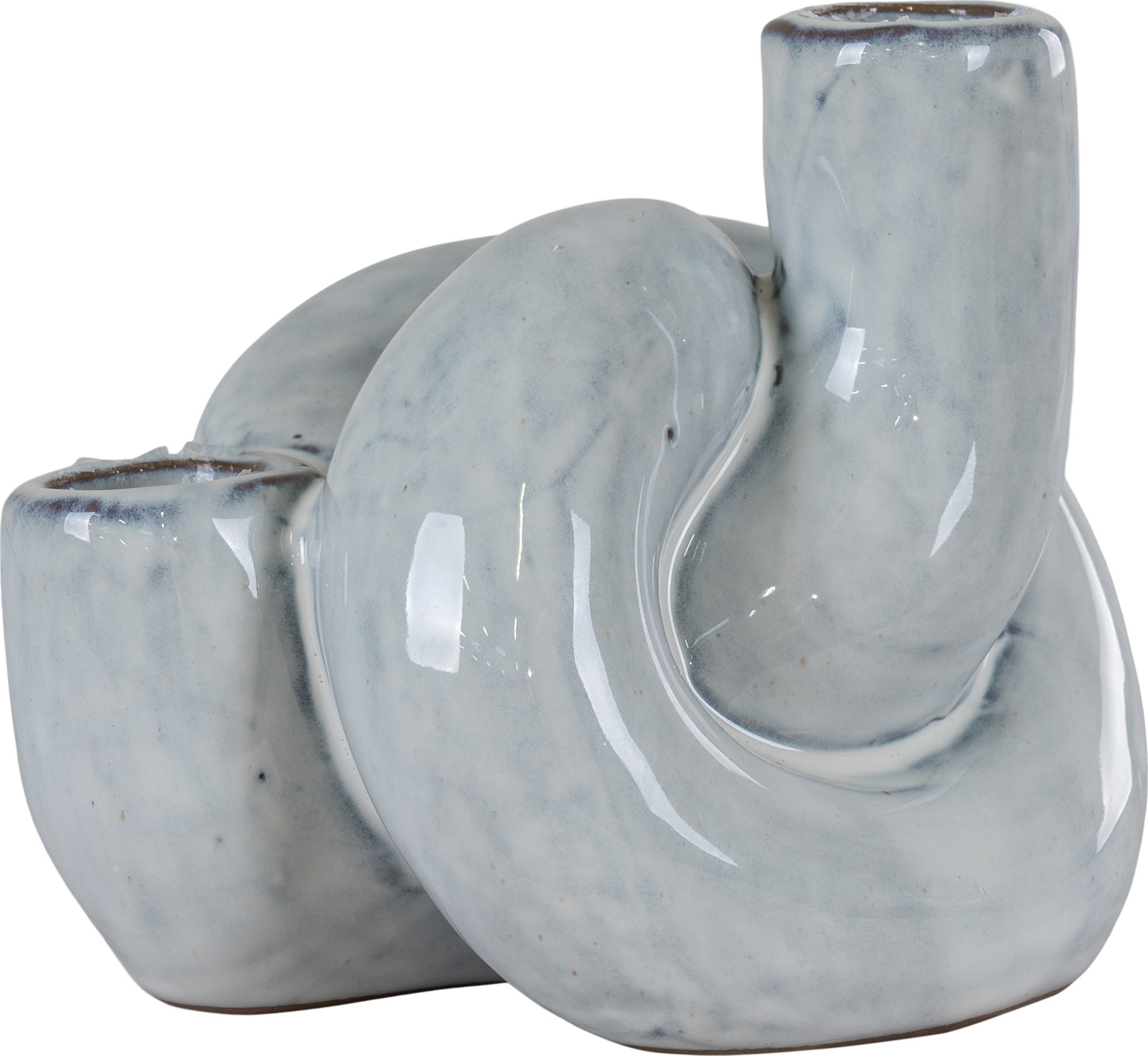 House Nordic kynttil�njalka 3 - Kirjava valkoinen