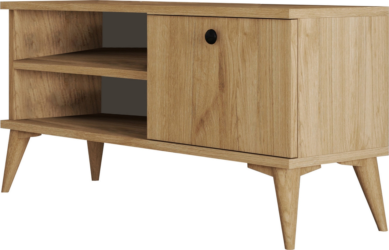 Retro TV-taso 90 cm - Tammi