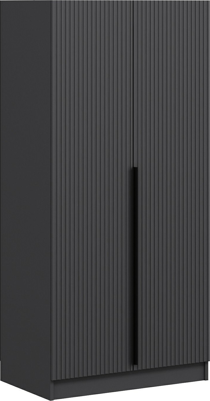 Cikani vaatekaappi 90x52x210 cm - Antrasiitti Cikani vaatekaappi 90x52x210 cm - Antrasiitti