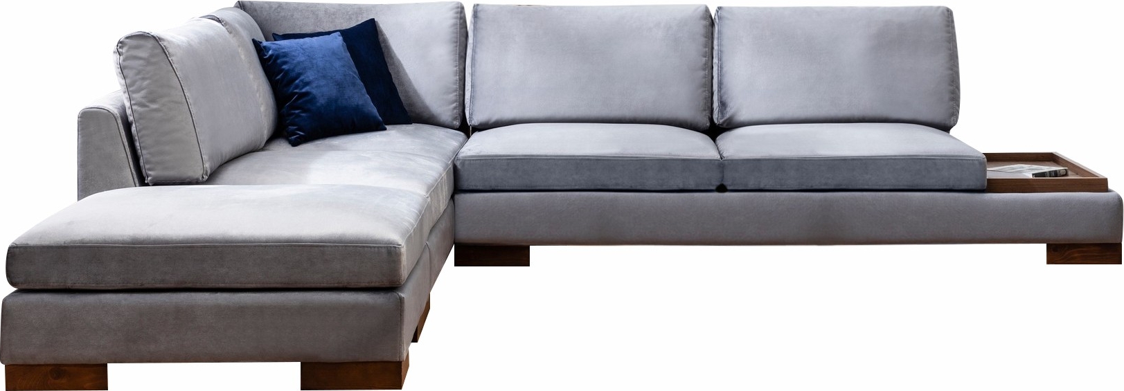 Tulip kulmasohva - tummanharmaa