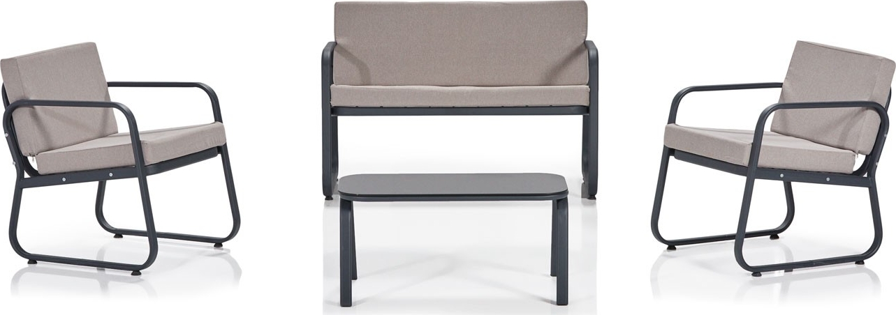 Ferni puutarhakalusteet - beige/harmaa +