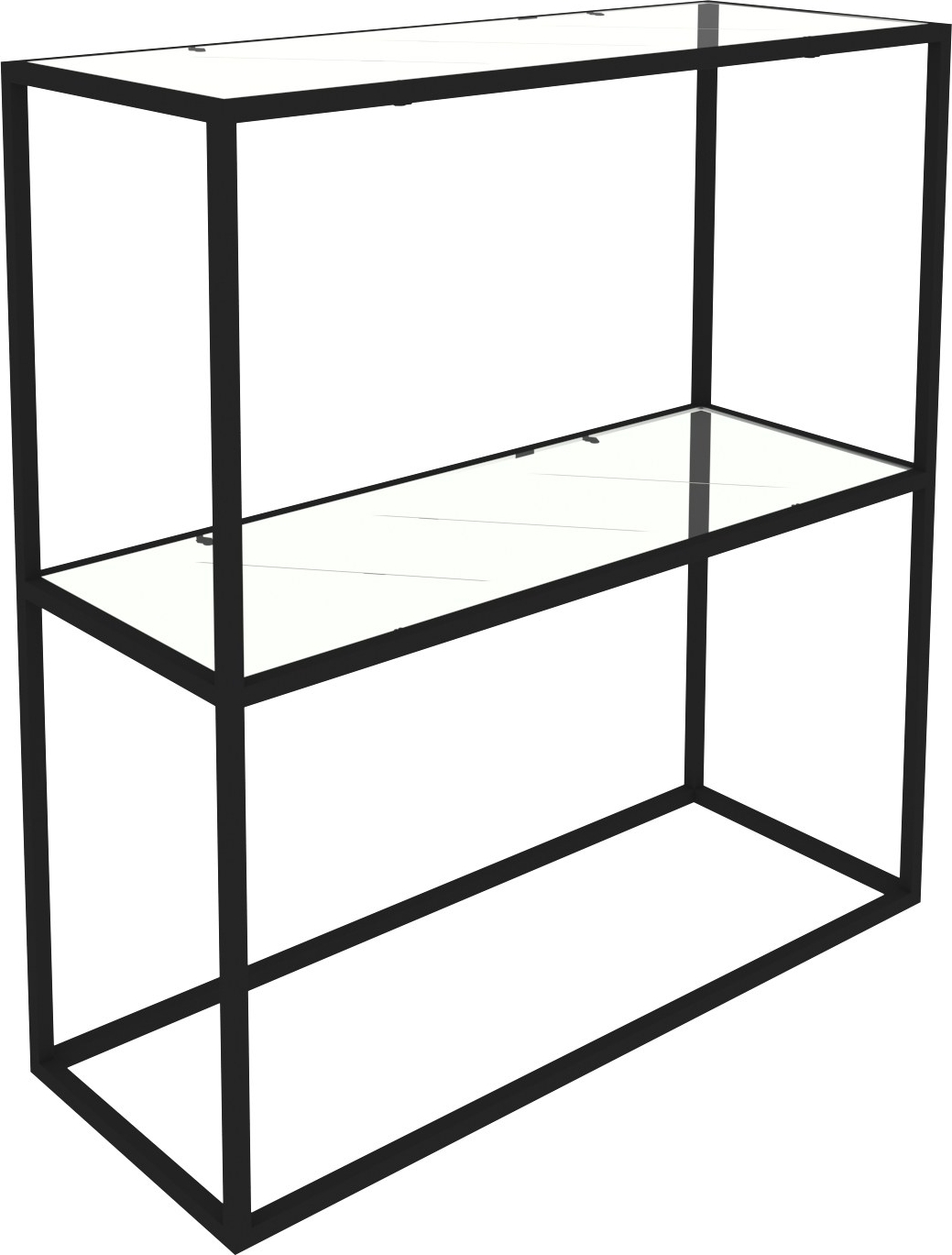 Berra konsolipöytä 80 x 30 cm - Musta Berra konsolipöytä 80 x 30 cm - Musta