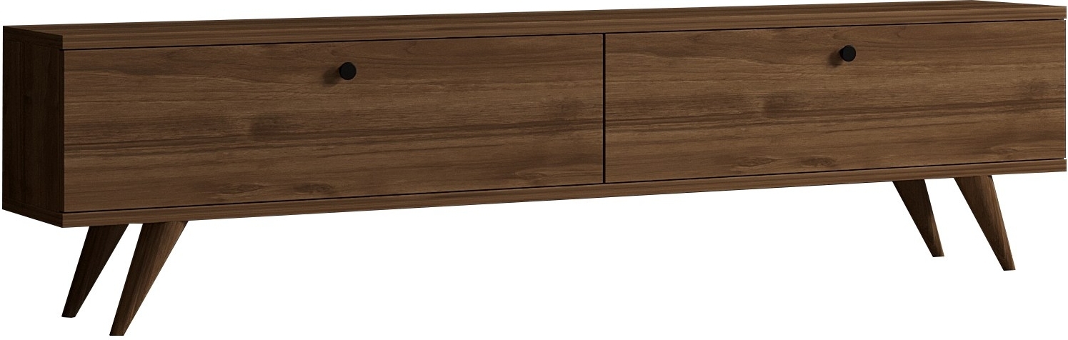 TV-taso Paris, pähkinäpuu - 160 cm + Huonekalujen puhdistus TV-taso Paris, pähkinäpuu - 160 cm + Huonekalujen puhdistus