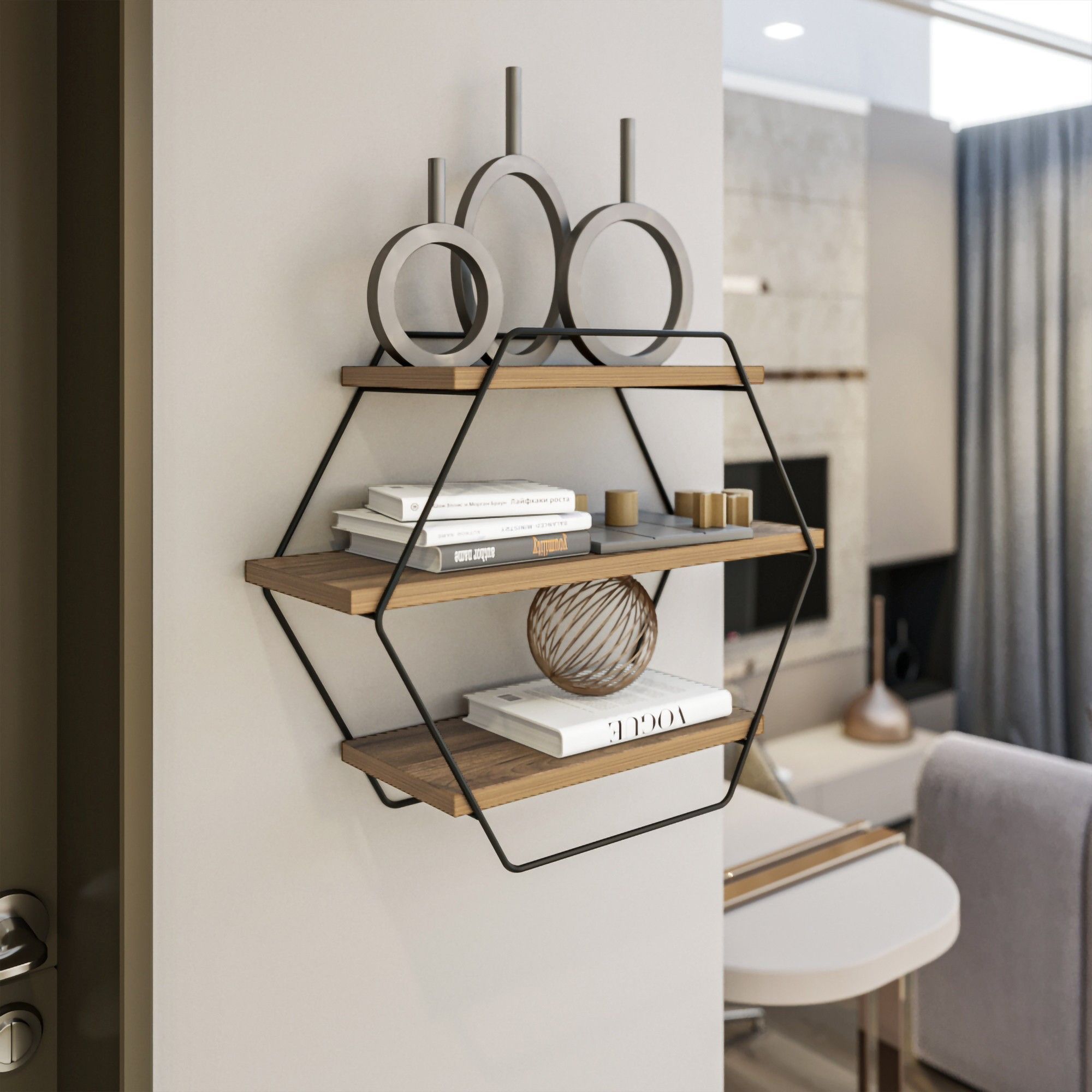 Azra sein�hylly - m�nty