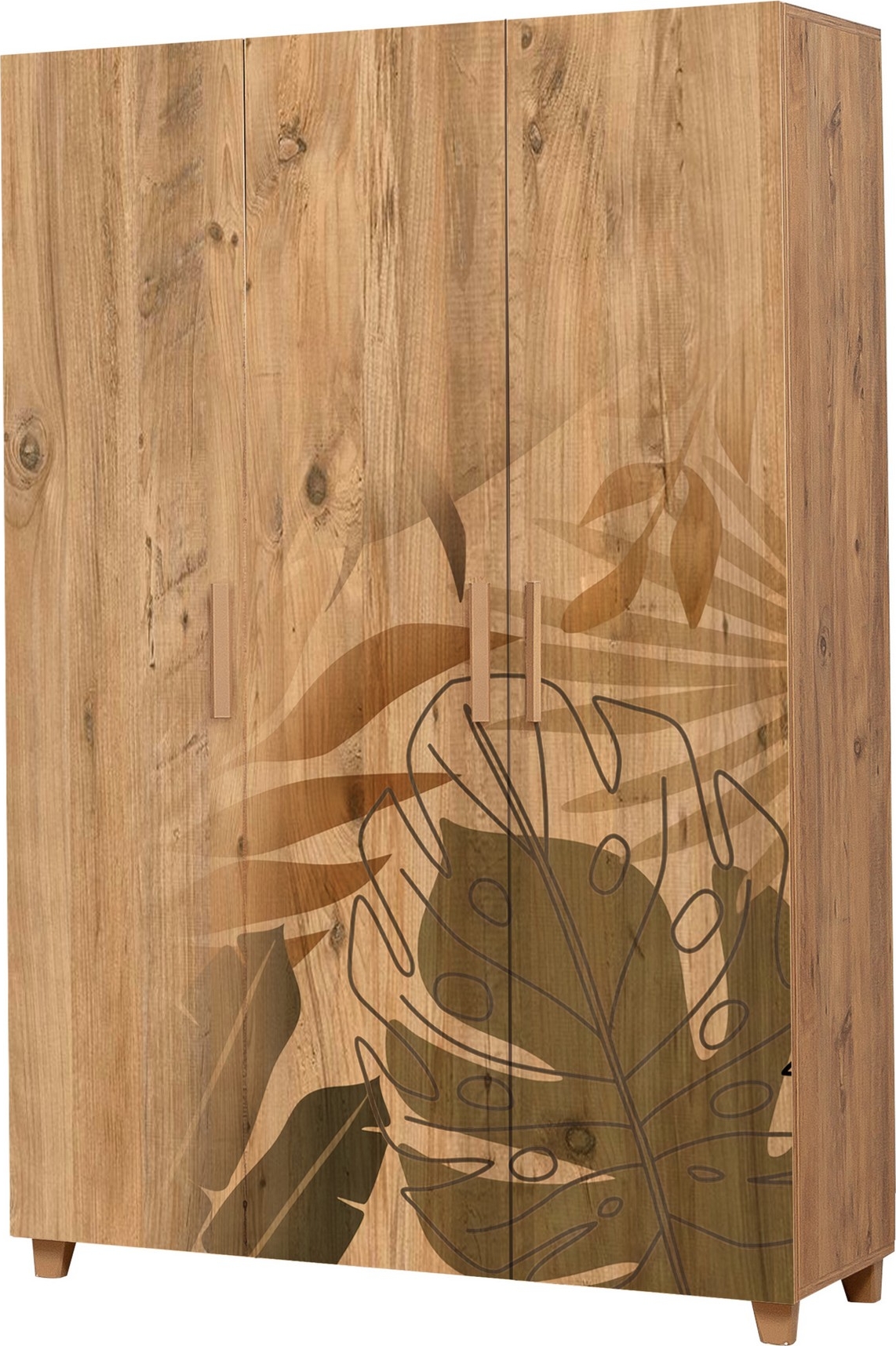 Live Forest -vaatekaappi - Pine Live Forest -vaatekaappi - Pine