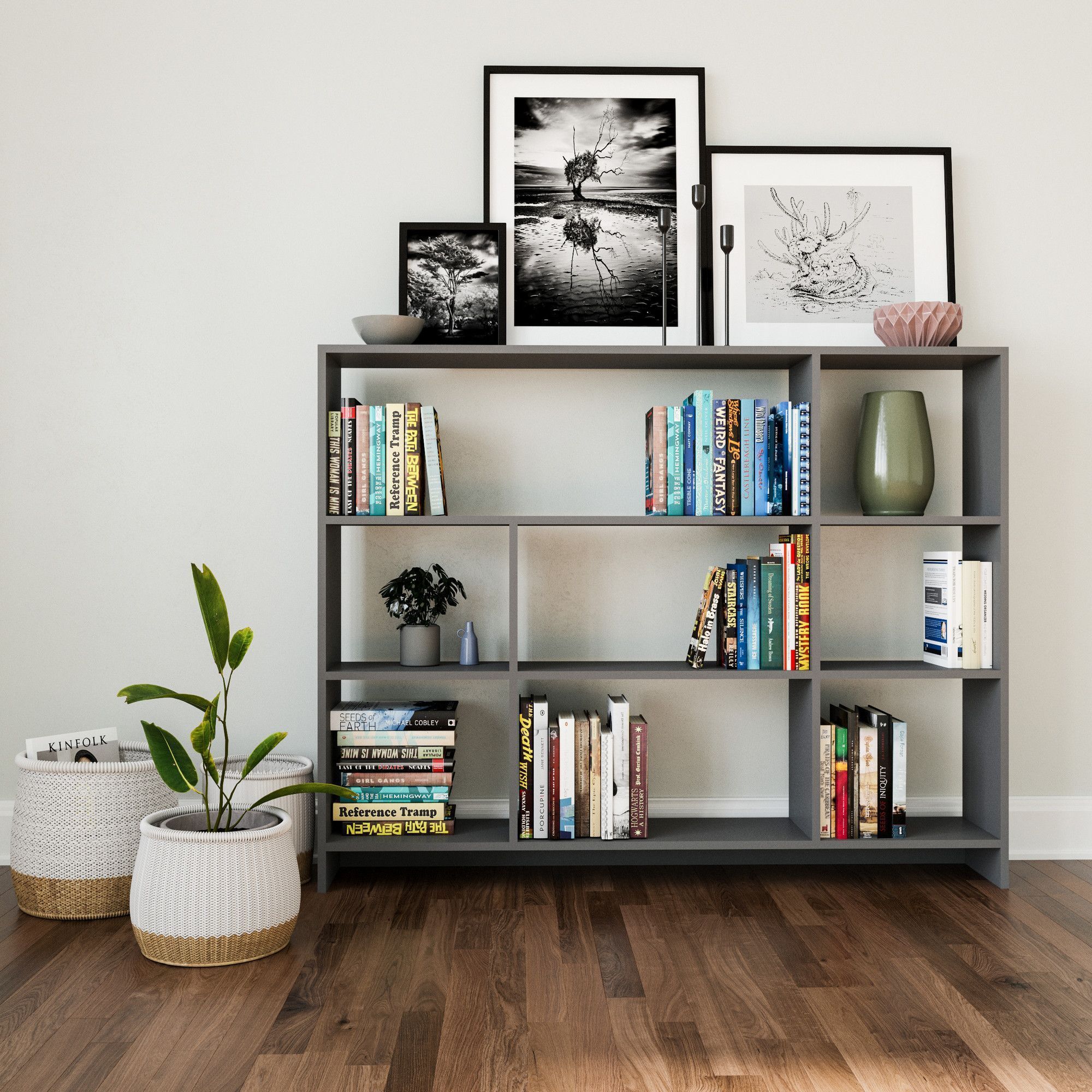Lavina kirjahylly - antrasiitti