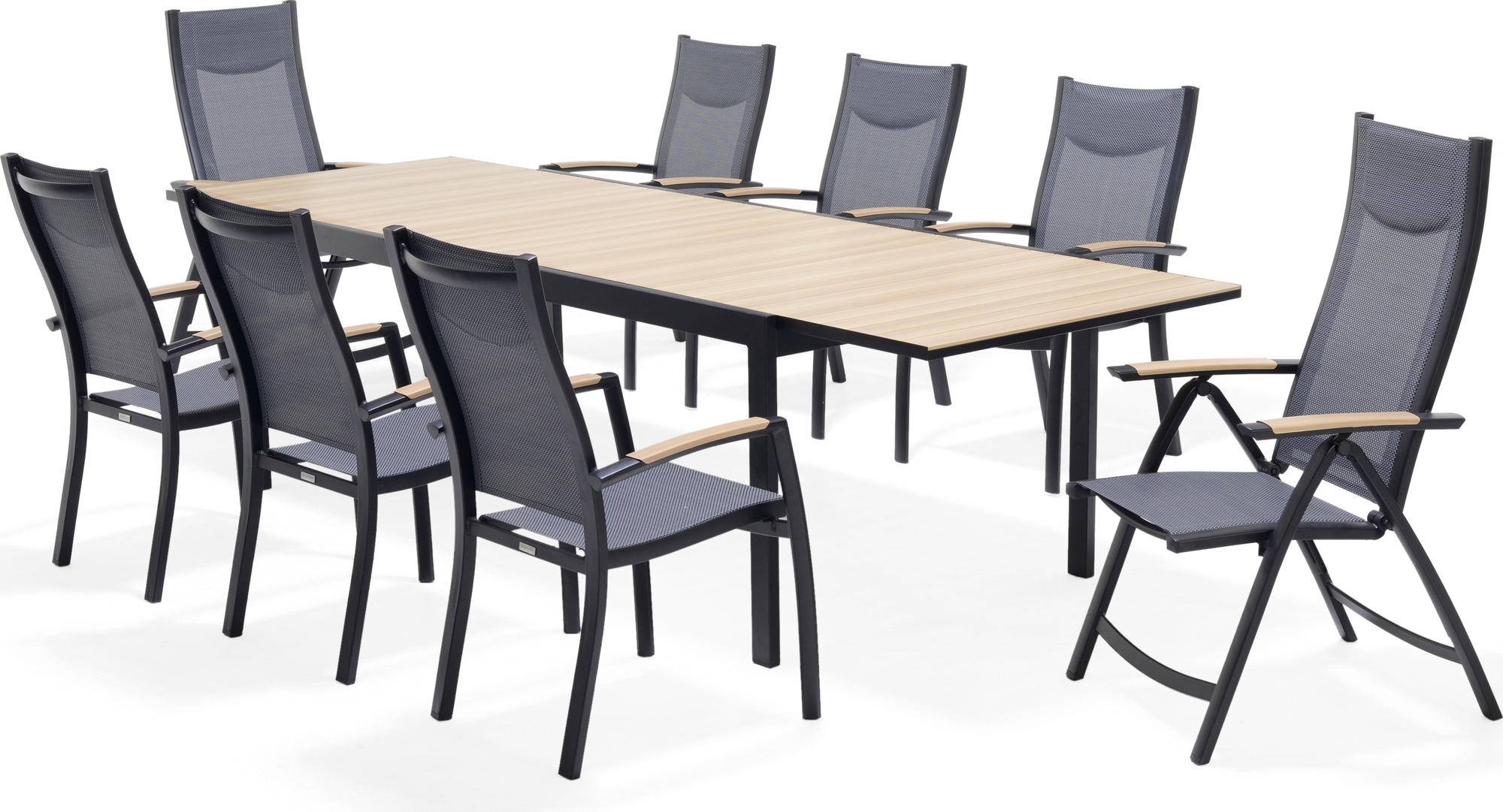 Panama ruokailuryhm� 10 - musta/tiikki