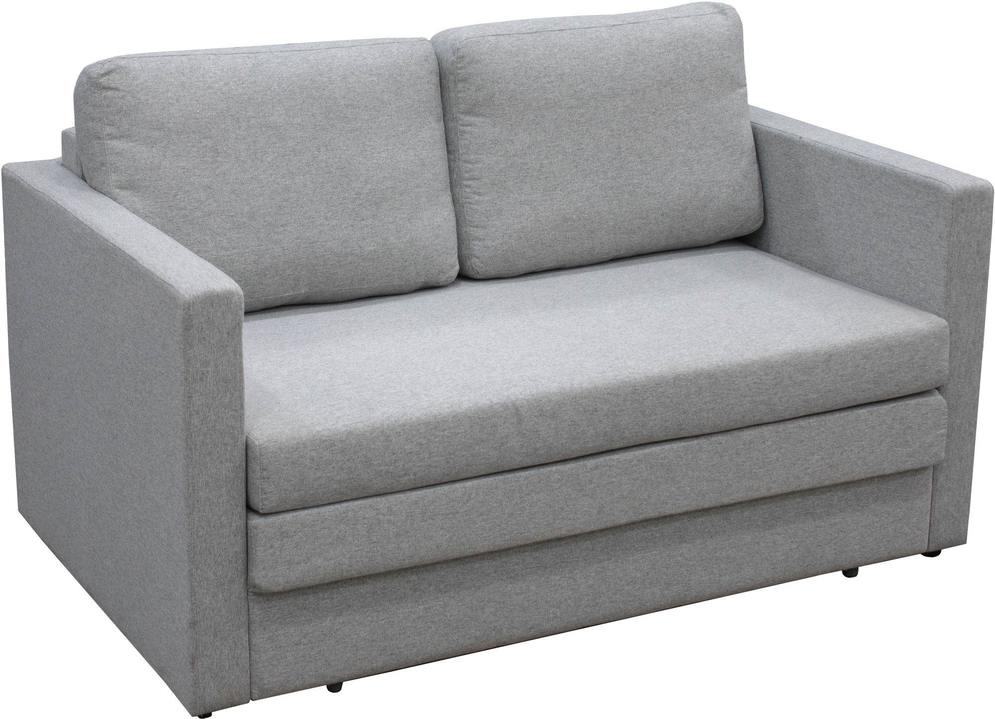 Vuodesohva 2:lle, harmaa + Huonekalujen tekstiilien hoito