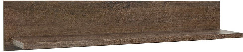 Carrie seinähylly 140 cm - Ruskea tammi Carrie seinähylly 140 cm - Ruskea tammi