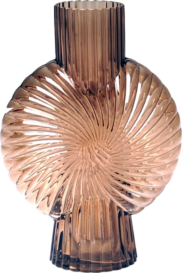 Amelia maljakko iso - ruskea