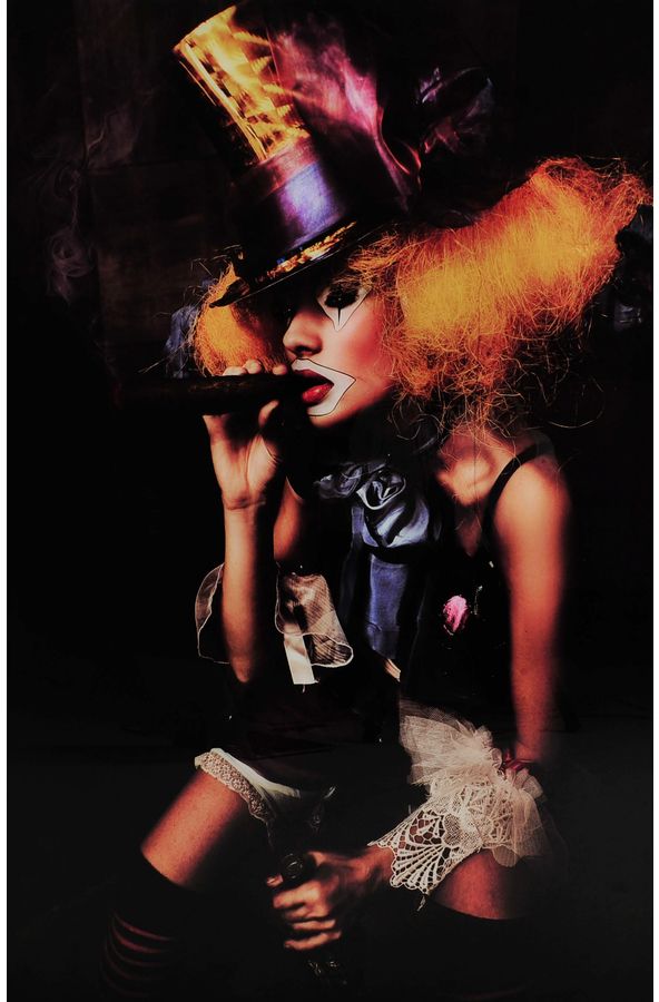 Lasimaalaus - Klovni - 80x120 cm