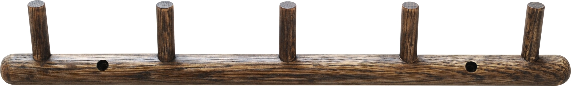 Sirkuskoukkunauha - Ruskeaksi lakattua tammea Sirkuskoukkunauha - Ruskeaksi lakattua tammea