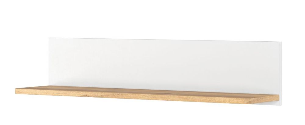 Eldon seinähylly - Valkoinen / tammi Eldon seinähylly - Valkoinen / tammi