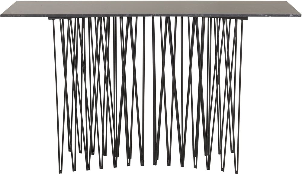 Alborga konsolipöytä XL 130 x 37 cm - Musta Alborga konsolipöytä XL 130 x 37 cm - Musta