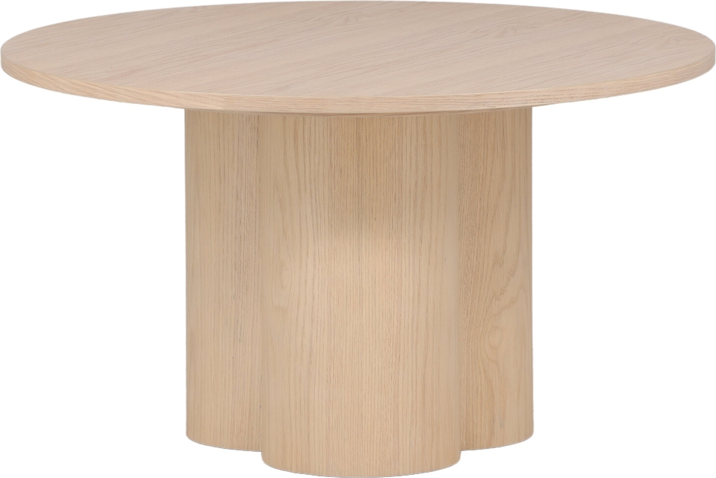 Olivia sohvapöytä Ø80 cm - Whitewash Olivia sohvapöytä Ø80 cm - Whitewash