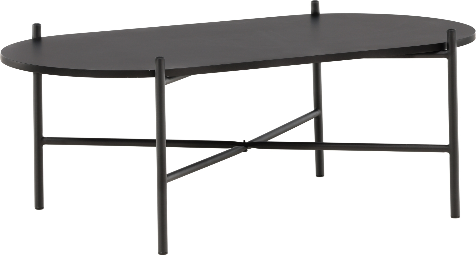 Pueblo sohvapöytä 120 x 60 cm - Musta Pueblo sohvapöytä 120 x 60 cm - Musta