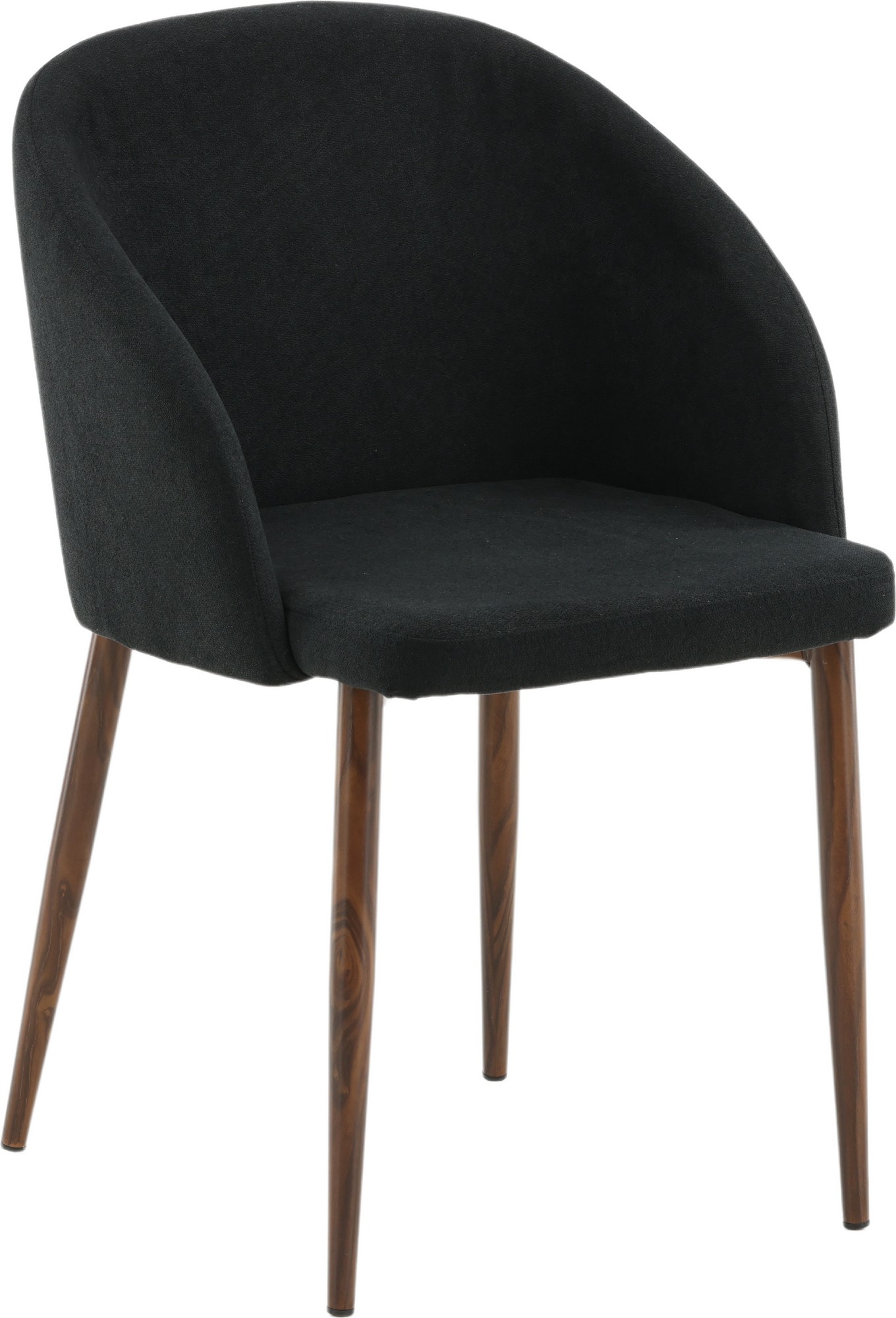 Ferdinand ruokatuoli - Musta kangas