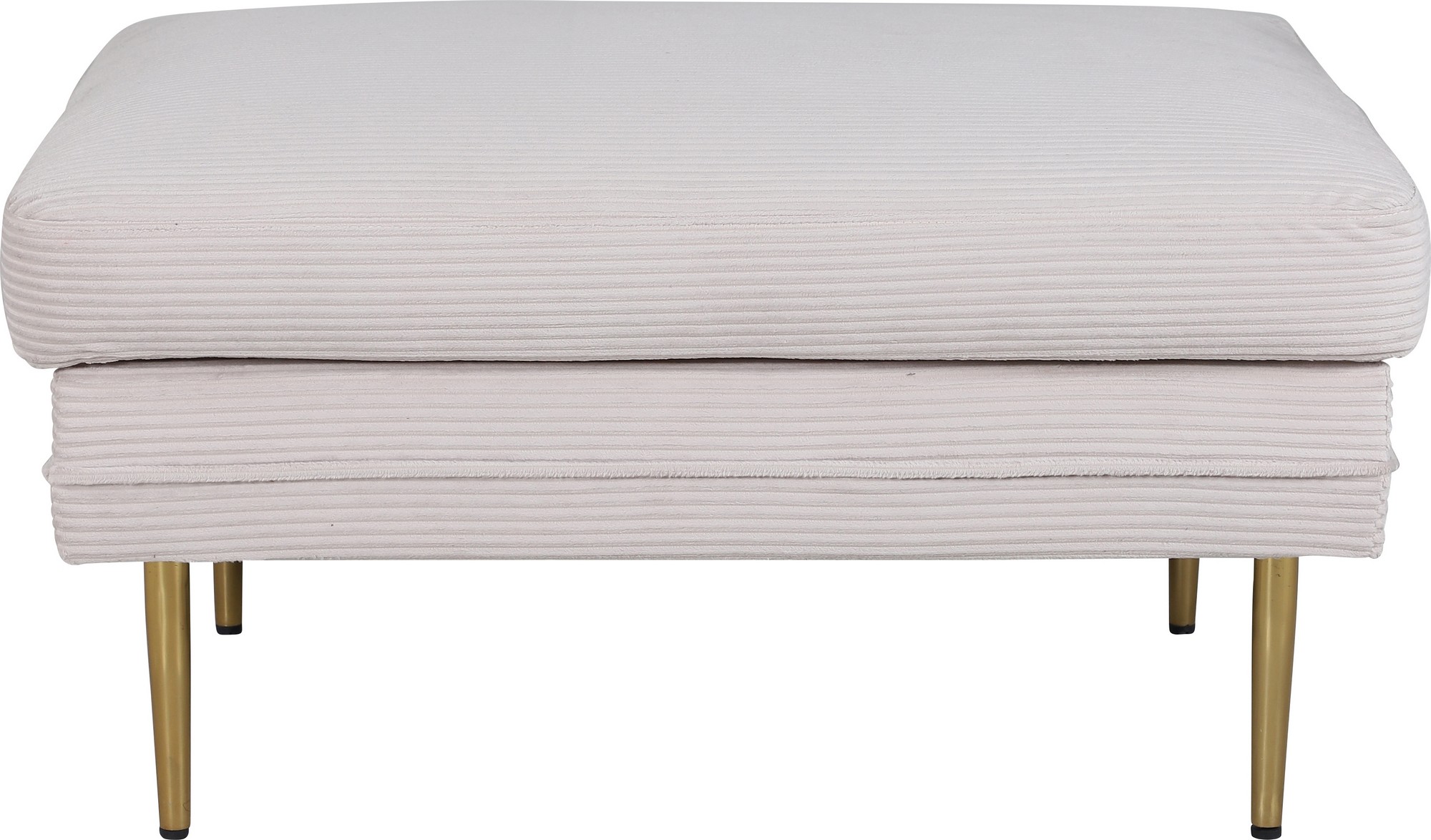 Savanna pouf - beige vakosametti Savanna pouf - beige vakosametti