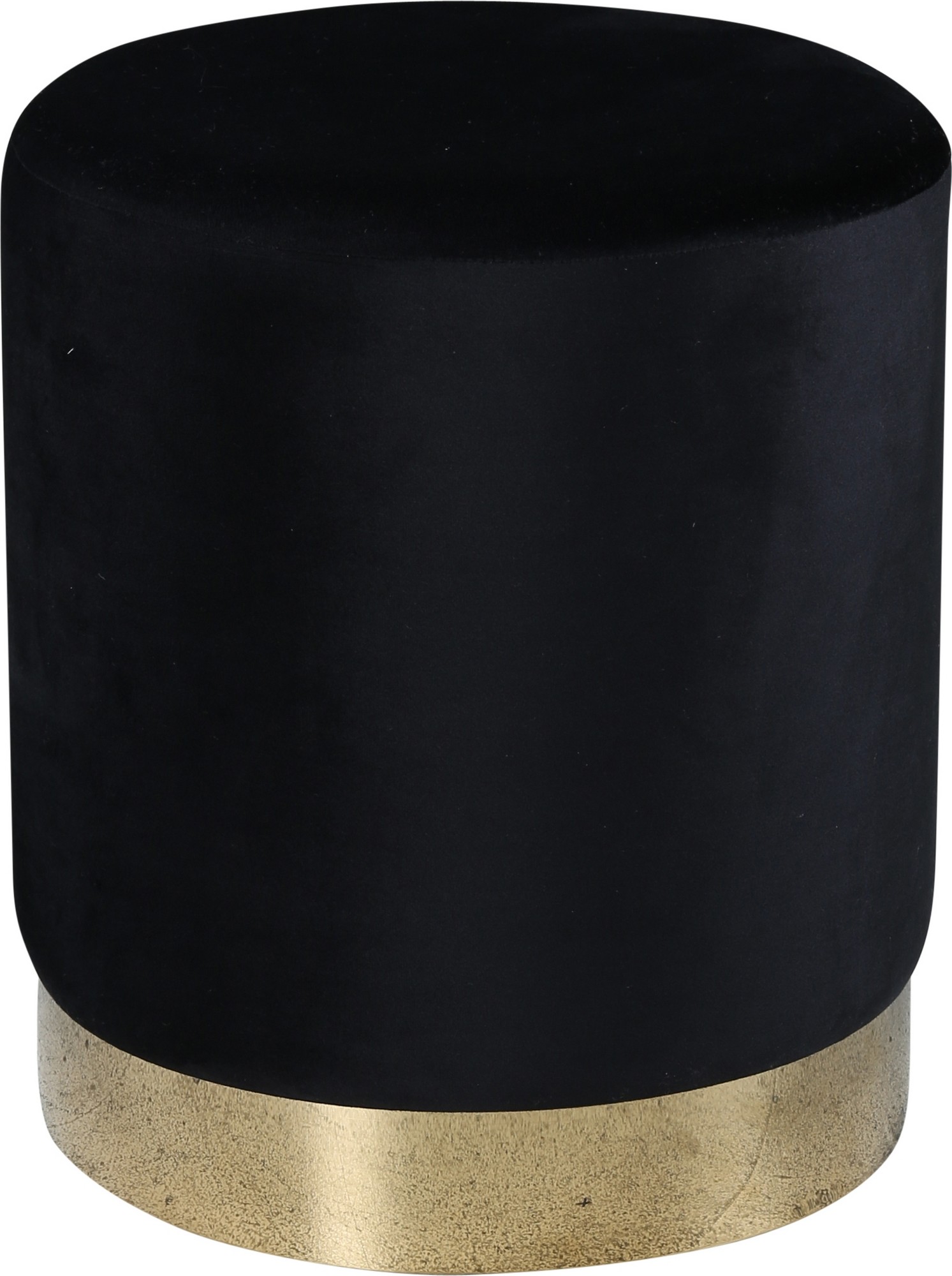 Remi-pouf - Musta sametti Remi-pouf - Musta sametti