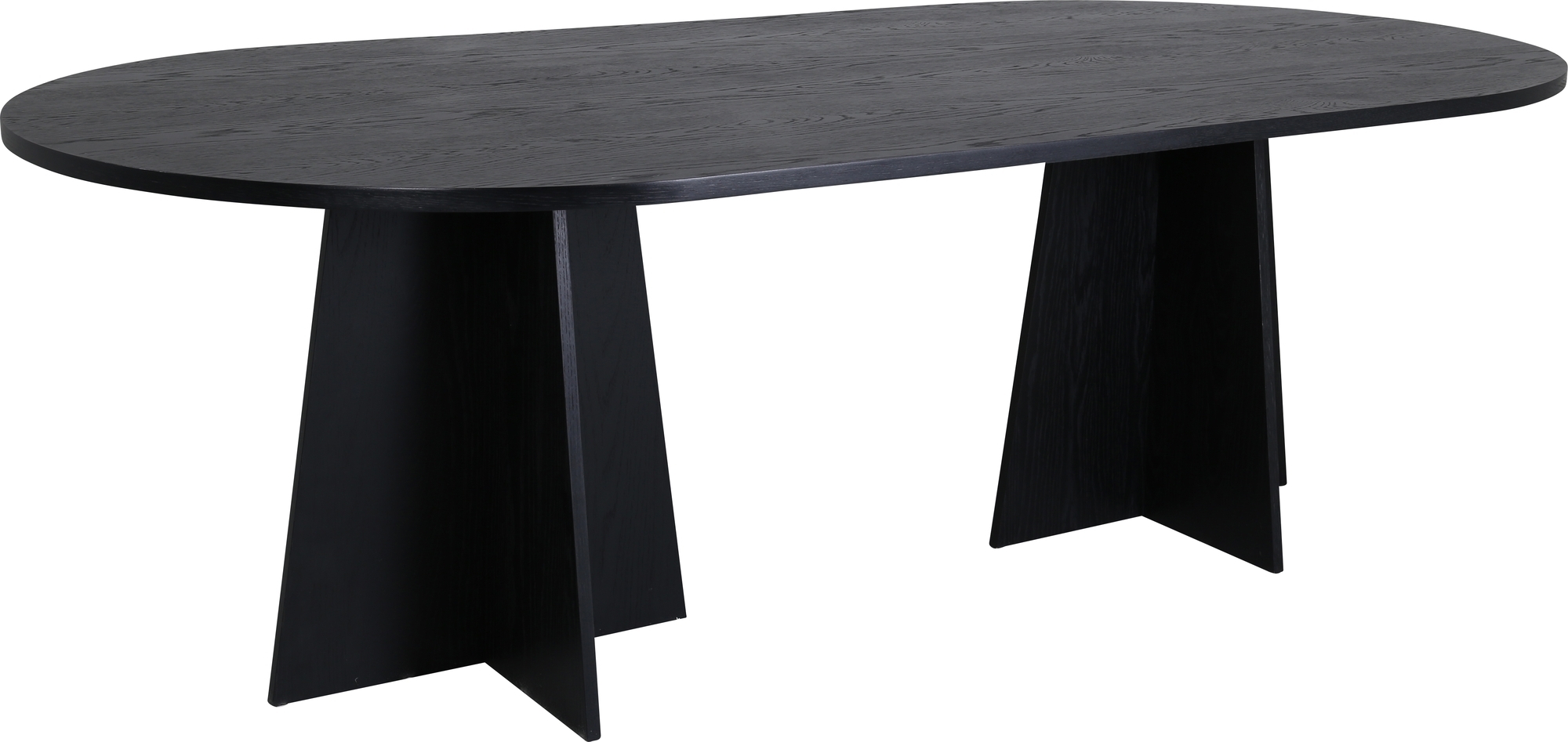 Bootcut ruokapöytä 230 x 115 cm - Musta Bootcut ruokapöytä 230 x 115 cm - Musta