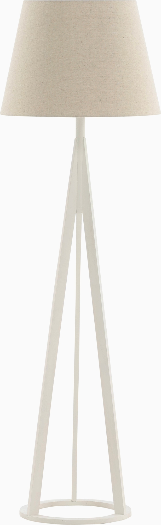 Anatoli-lattiavalaisin - valkoinen Anatoli-lattiavalaisin - valkoinen