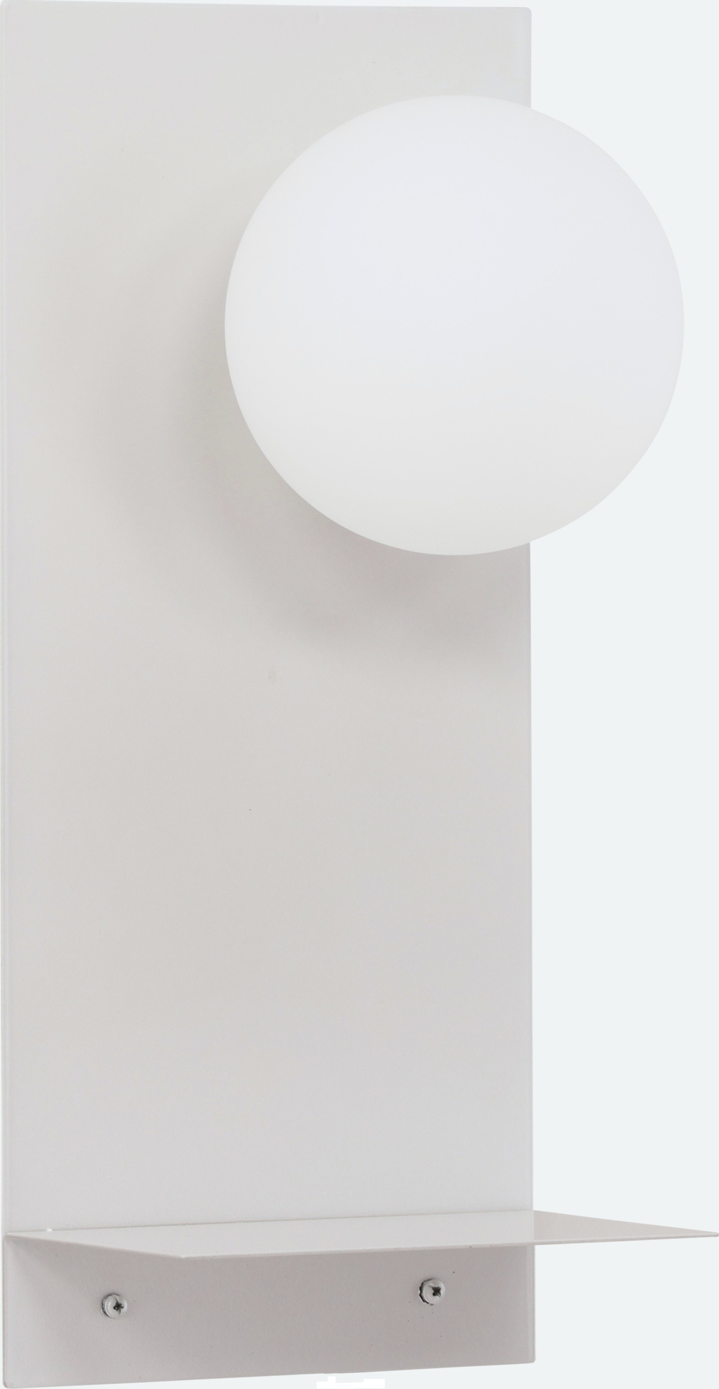 Troyes seinävalaisin - Vaaleanharmaa/valkoinen Troyes seinävalaisin - Vaaleanharmaa/valkoinen