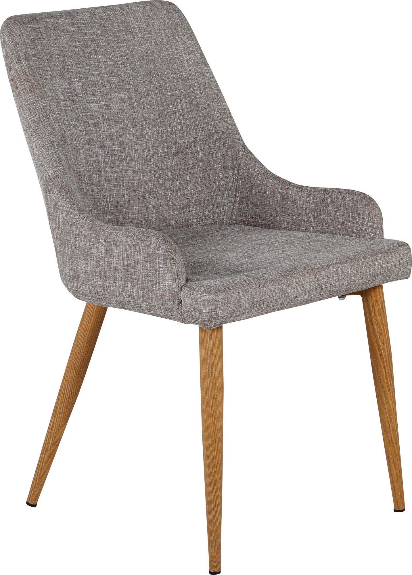 Paradis ruokatuoli - Vaaleanharmaa/tammi