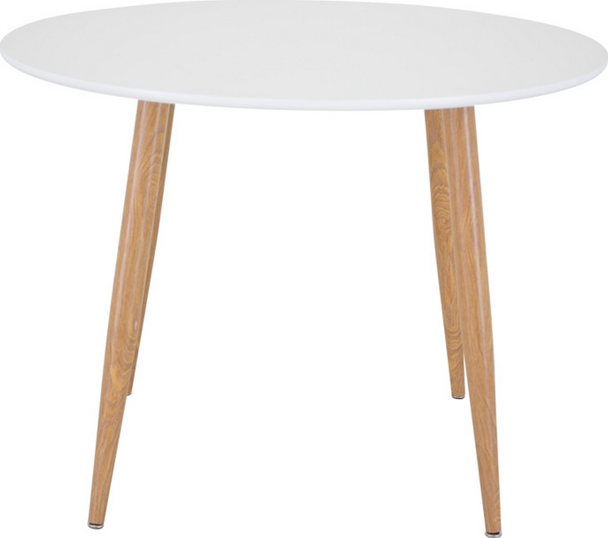 Paradis ruokapöytä 100 cm - Valkoinen/tammi Paradis ruokapöytä 100 cm - Valkoinen/tammi