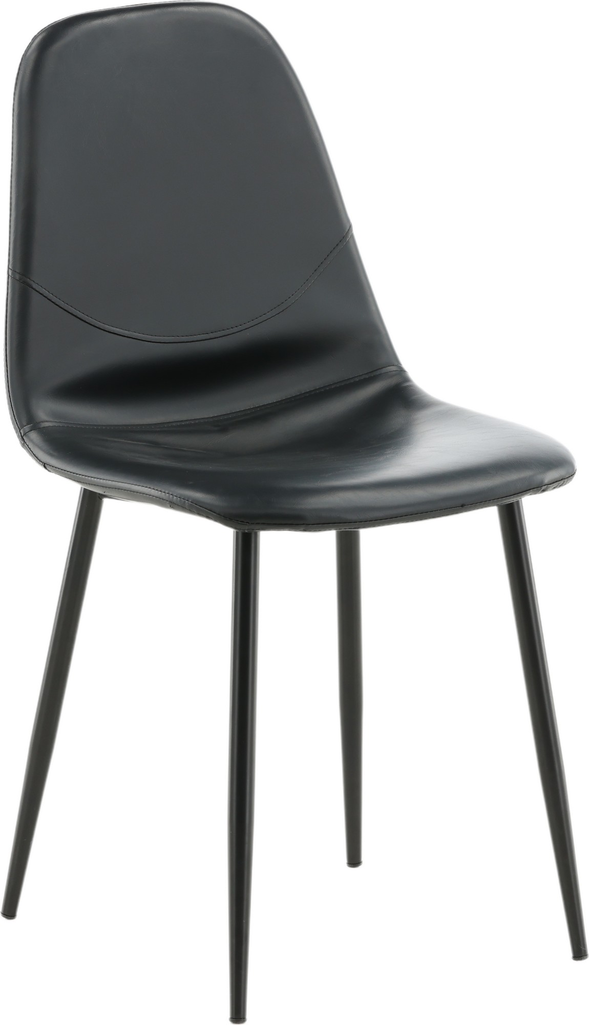 Bridge-ruokailutuoli - musta PU