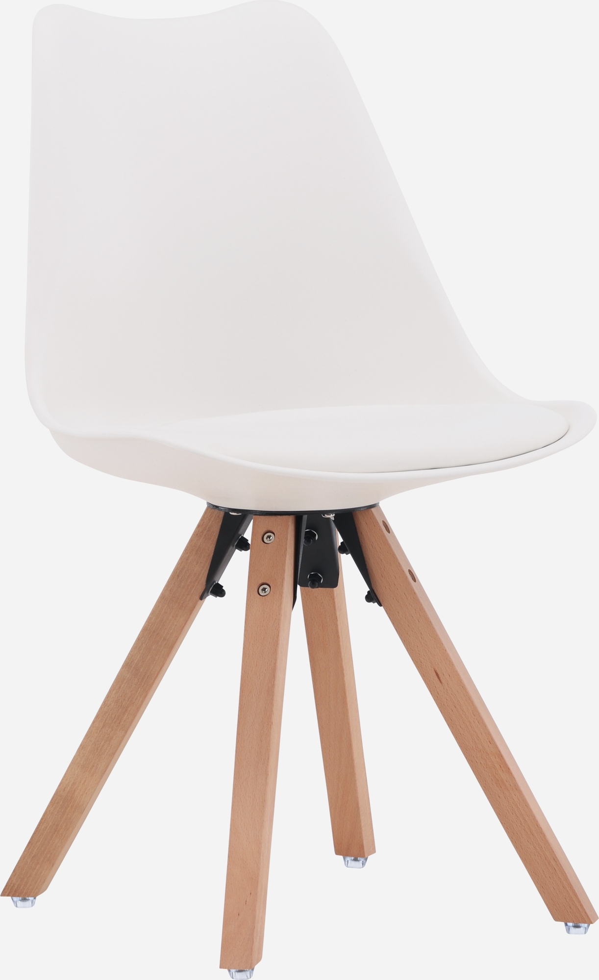 Zeno ruokapydn tuoli - Natural/valkoinen