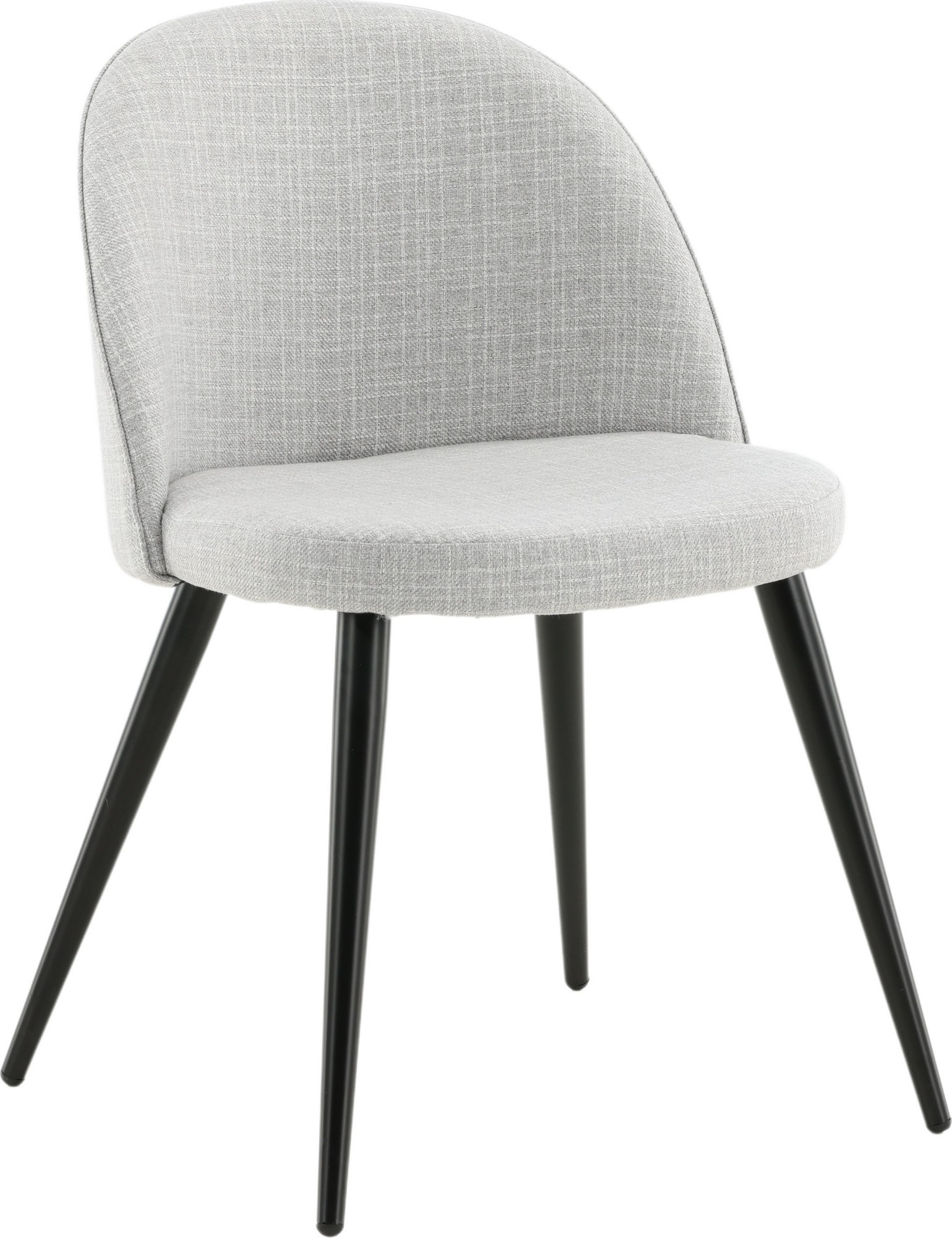 Alice ruokatuoli - Vaaleanharmaa kangas