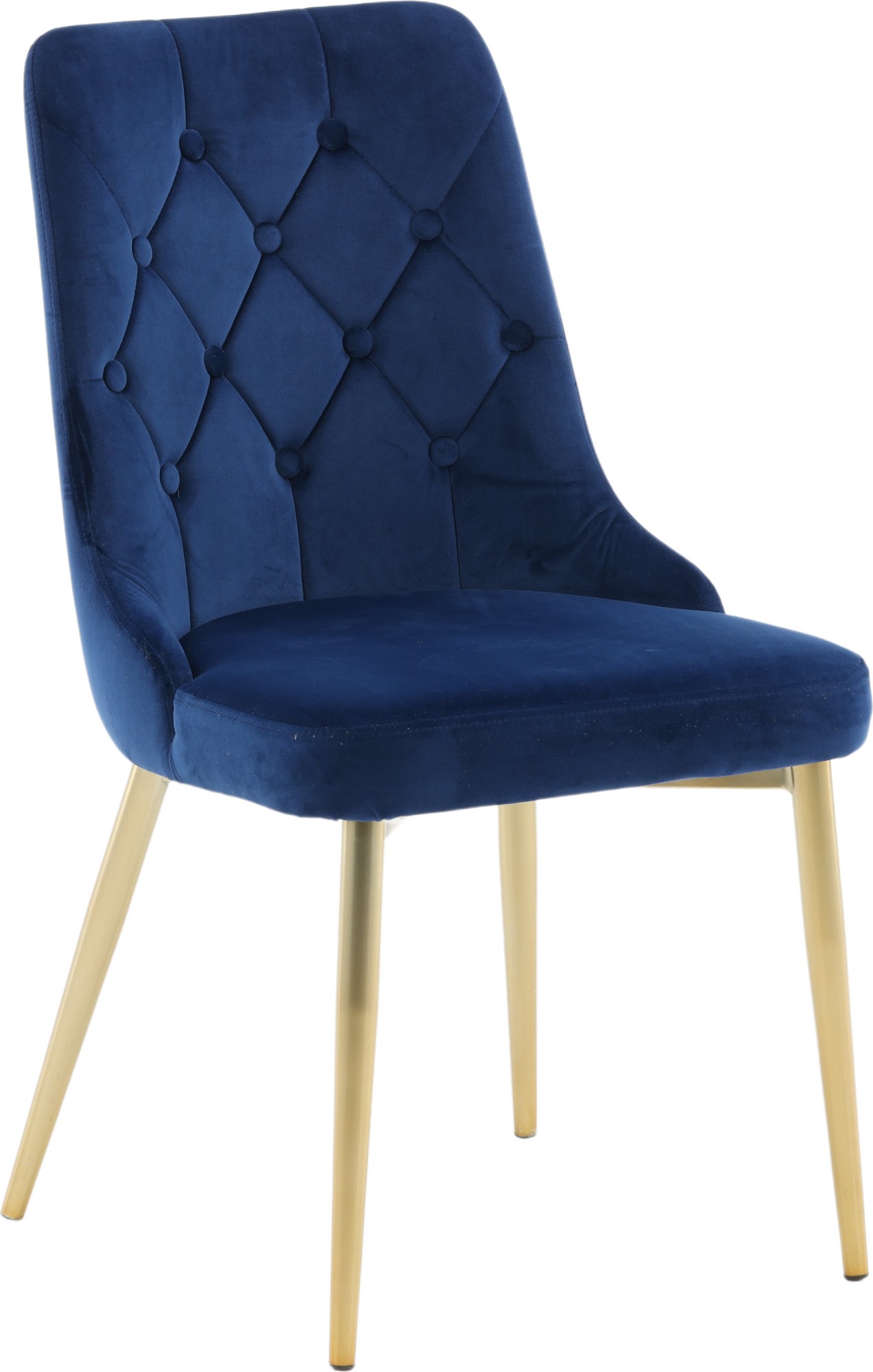 Alice Deluxe ruokatuoli - Sininen/messinki Alice Deluxe ruokatuoli - Sininen/messinki