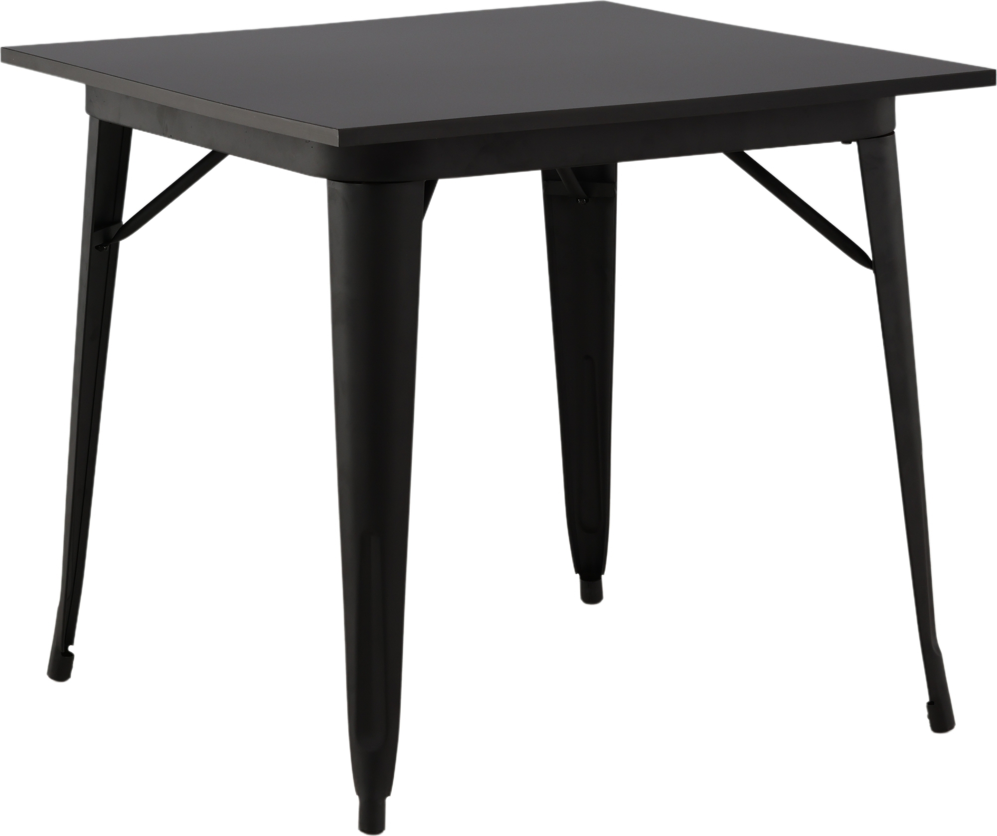 Tempe ruokapöytä 80 x 80 cm - Musta Tempe ruokapöytä 80 x 80 cm - Musta