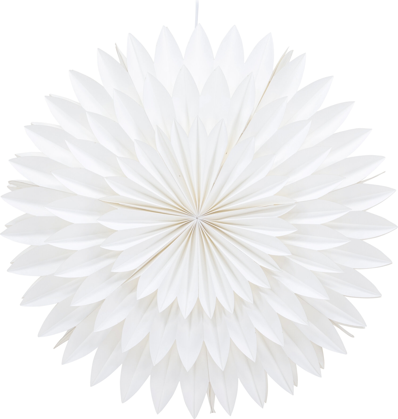 Suuri Adventin tähti 60 cm - Valkoinen Suuri Adventin tähti 60 cm - Valkoinen