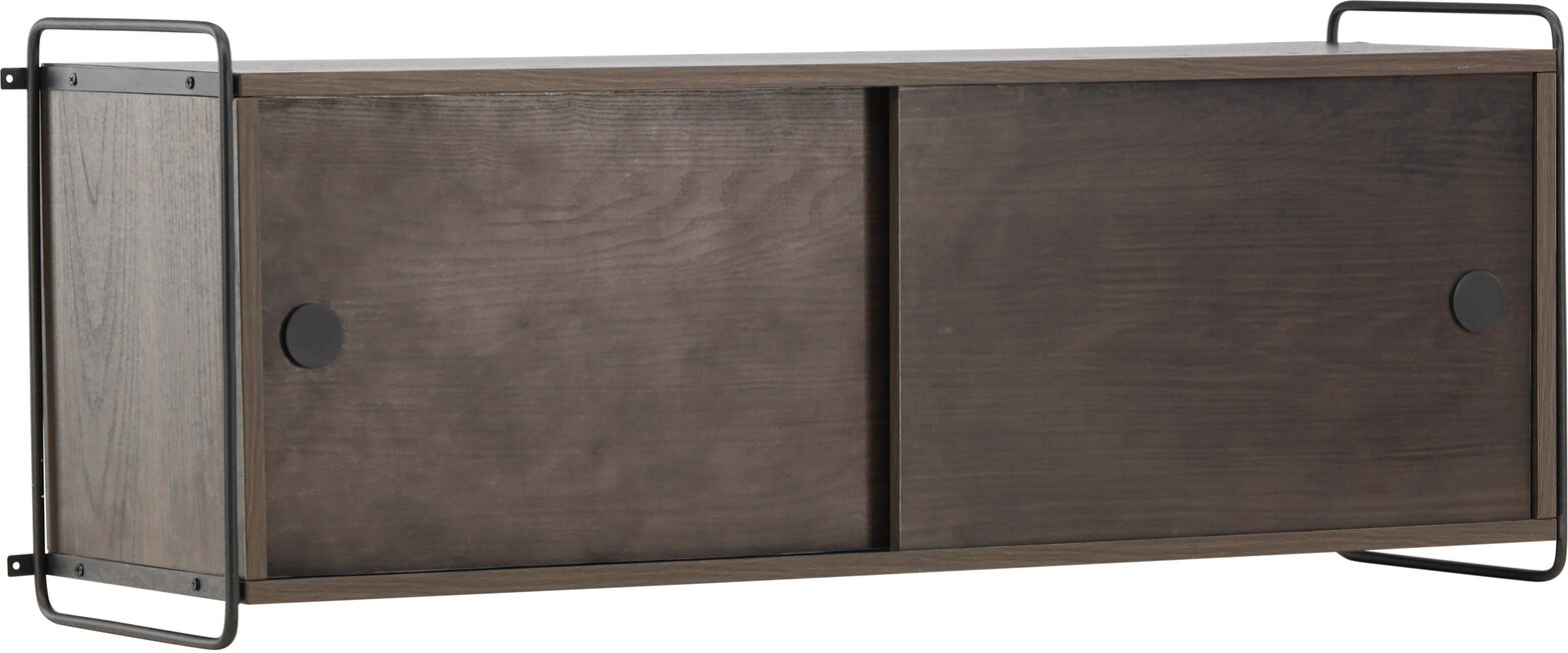 Paris-sein�kaappi 48 x 122 cm - Musta/Mocca