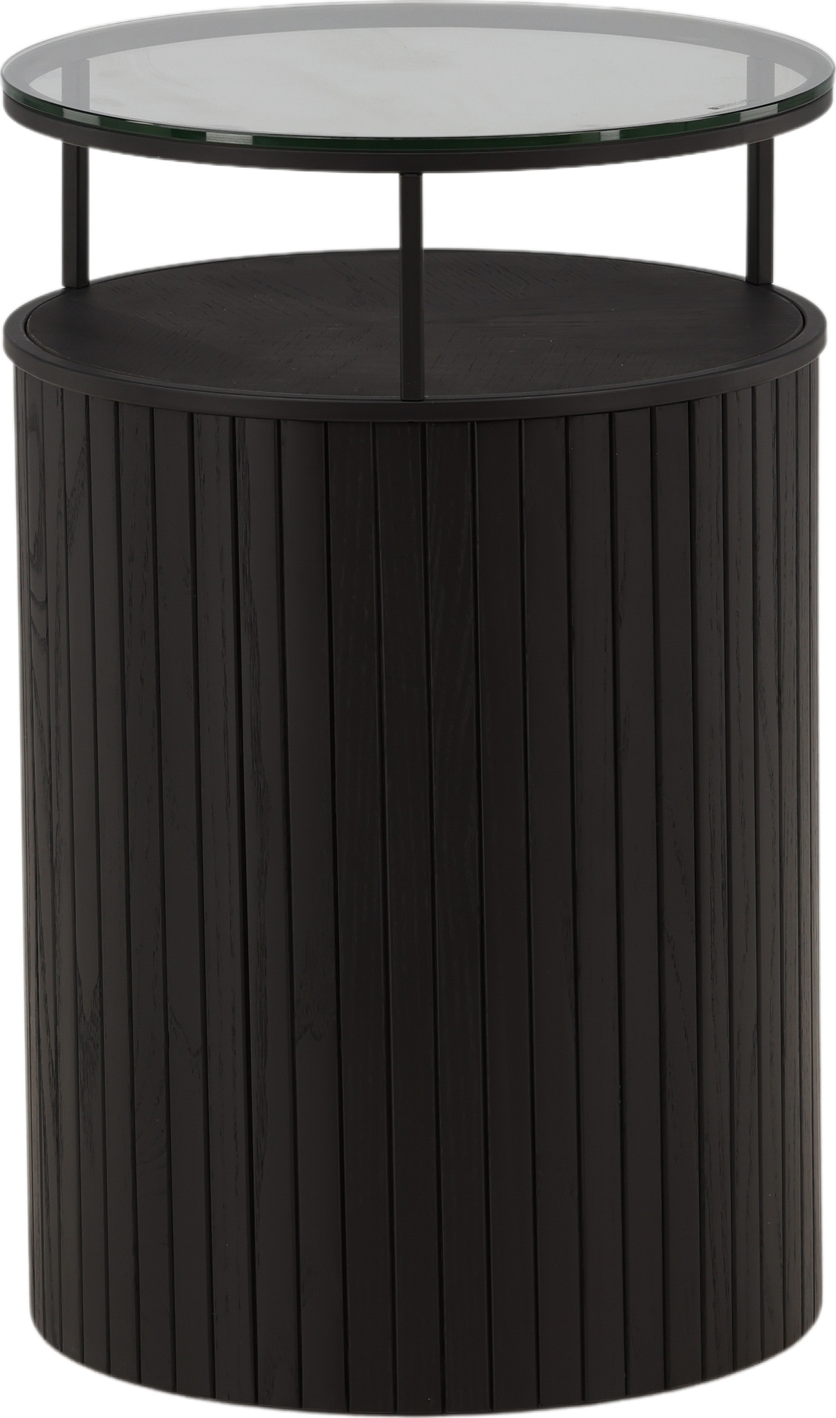 Bovall-sivupöytä Ø37 cm - Musta Bovall-sivupöytä Ø37 cm - Musta