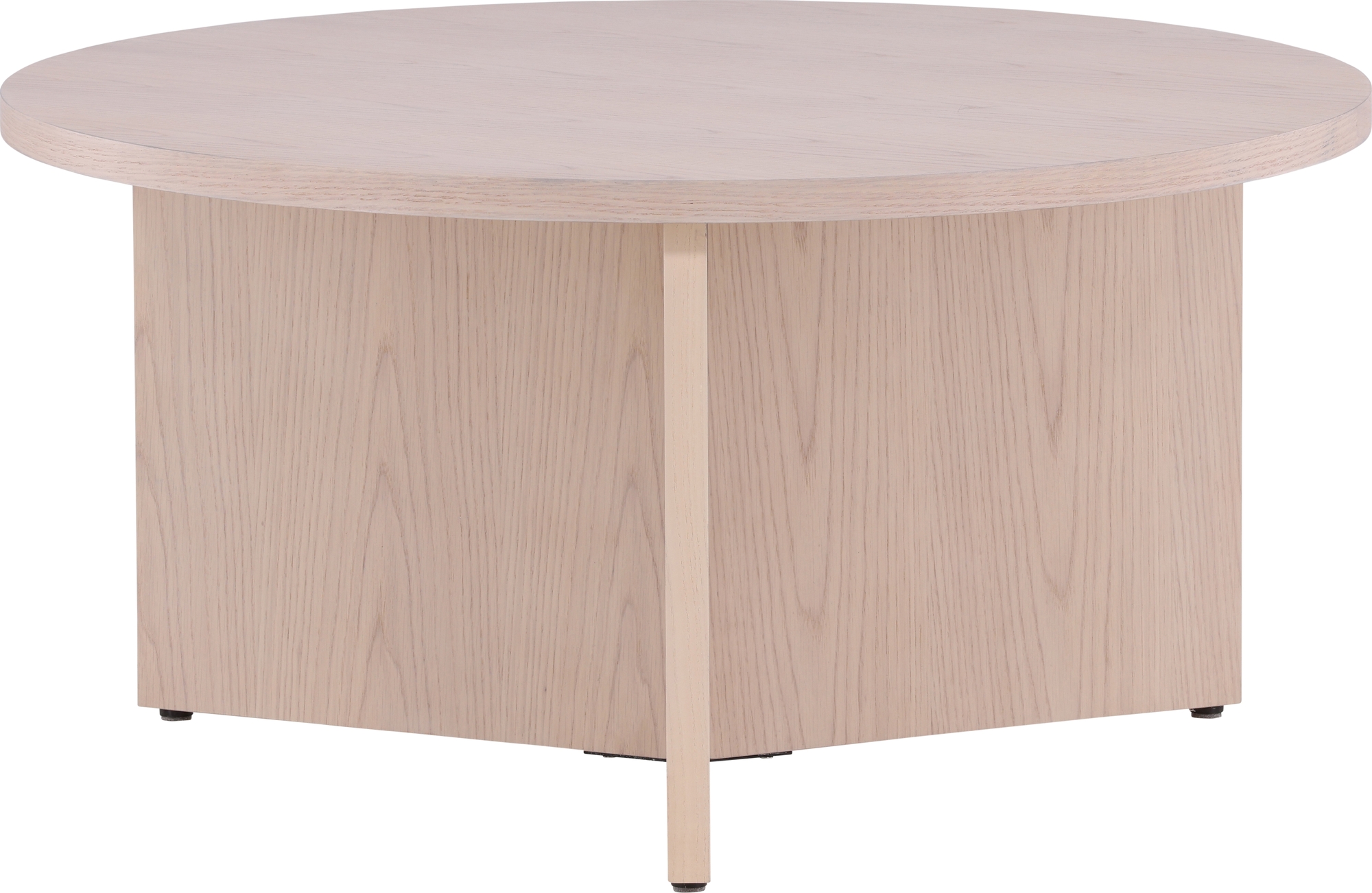 Melker sohvapöytä Ø65 cm - Whitewash Melker sohvapöytä Ø65 cm - Whitewash