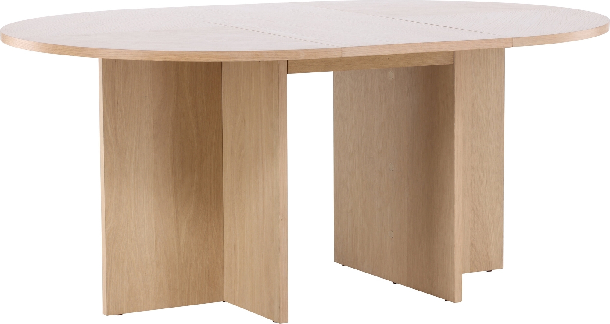 Strada ruokapöytä 120-170 x 120 cm - Whitewash Strada ruokapöytä 120-170 x 120 cm - Whitewash