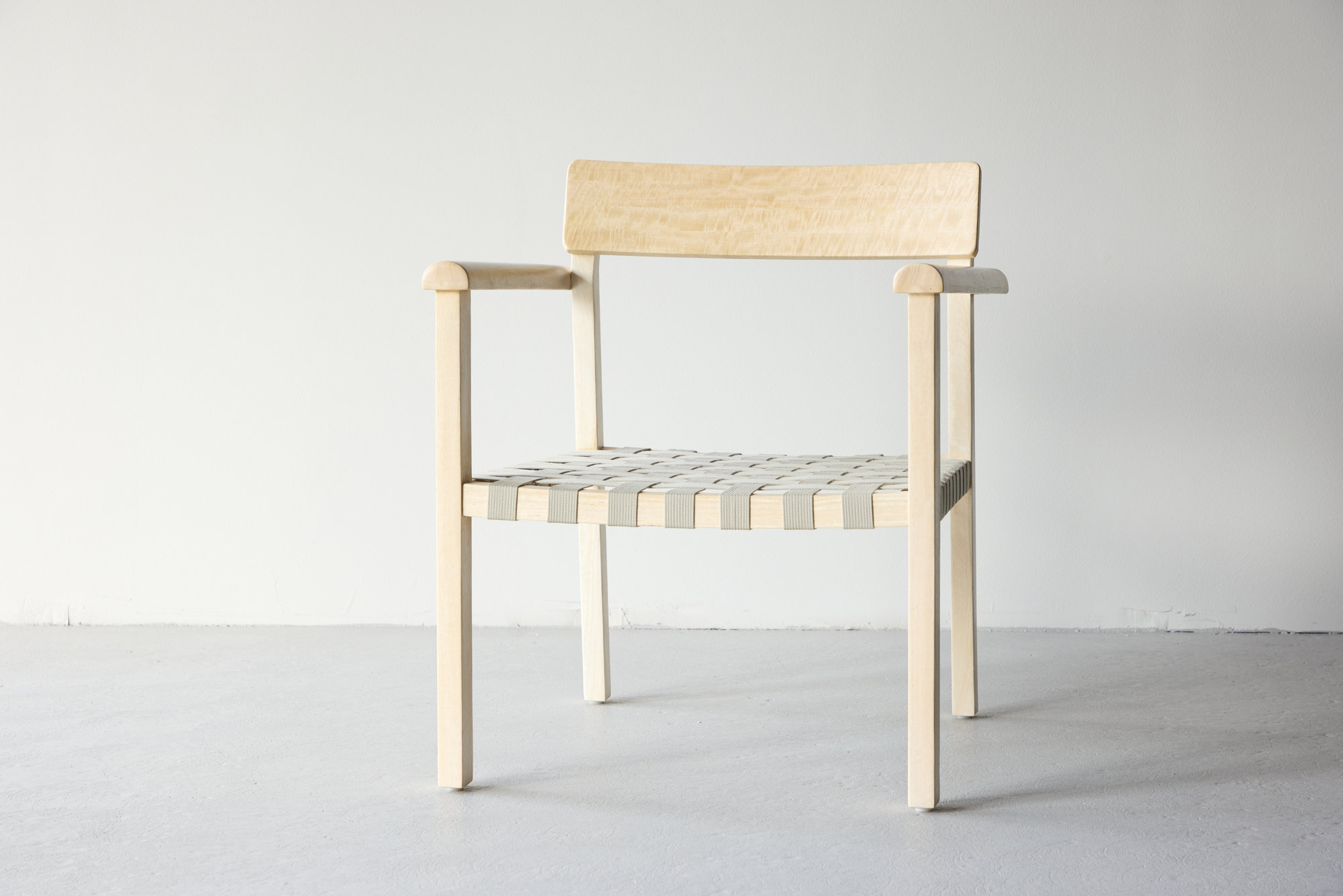 Krois-nojatuoli - luonto/harmaa