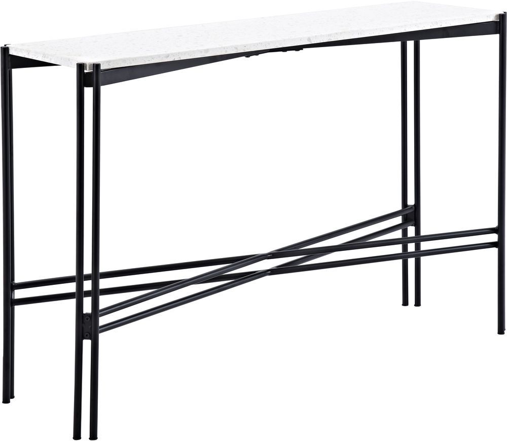 Jamson apupöytä - Musta / valkoinen Terrazzo Jamson apupöytä - Musta / valkoinen Terrazzo