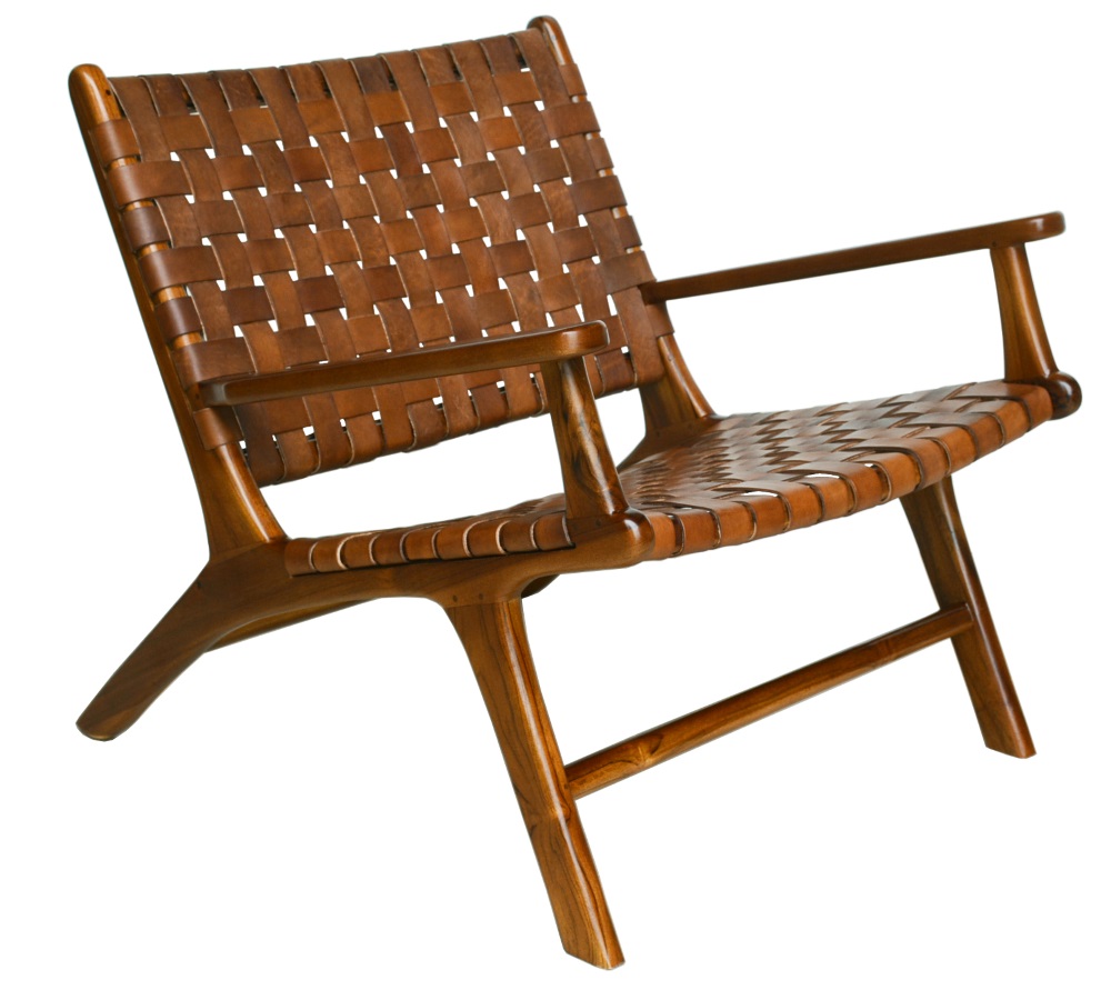 Nojatuoli Porto 81 - Konjakki / Tiikki Nojatuoli Porto 81 - Konjakki / Tiikki