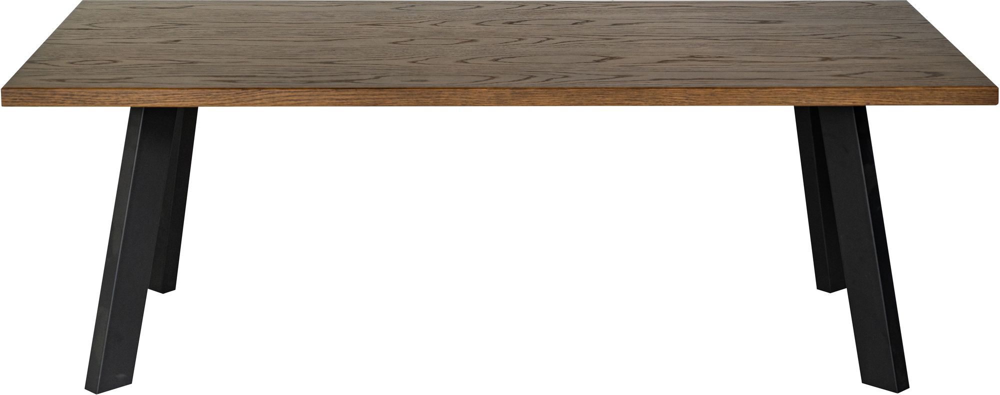 Freddy pitk�nomainen sohvap�yt� ruskeaa �ljytty� tammea - 130x65 cm