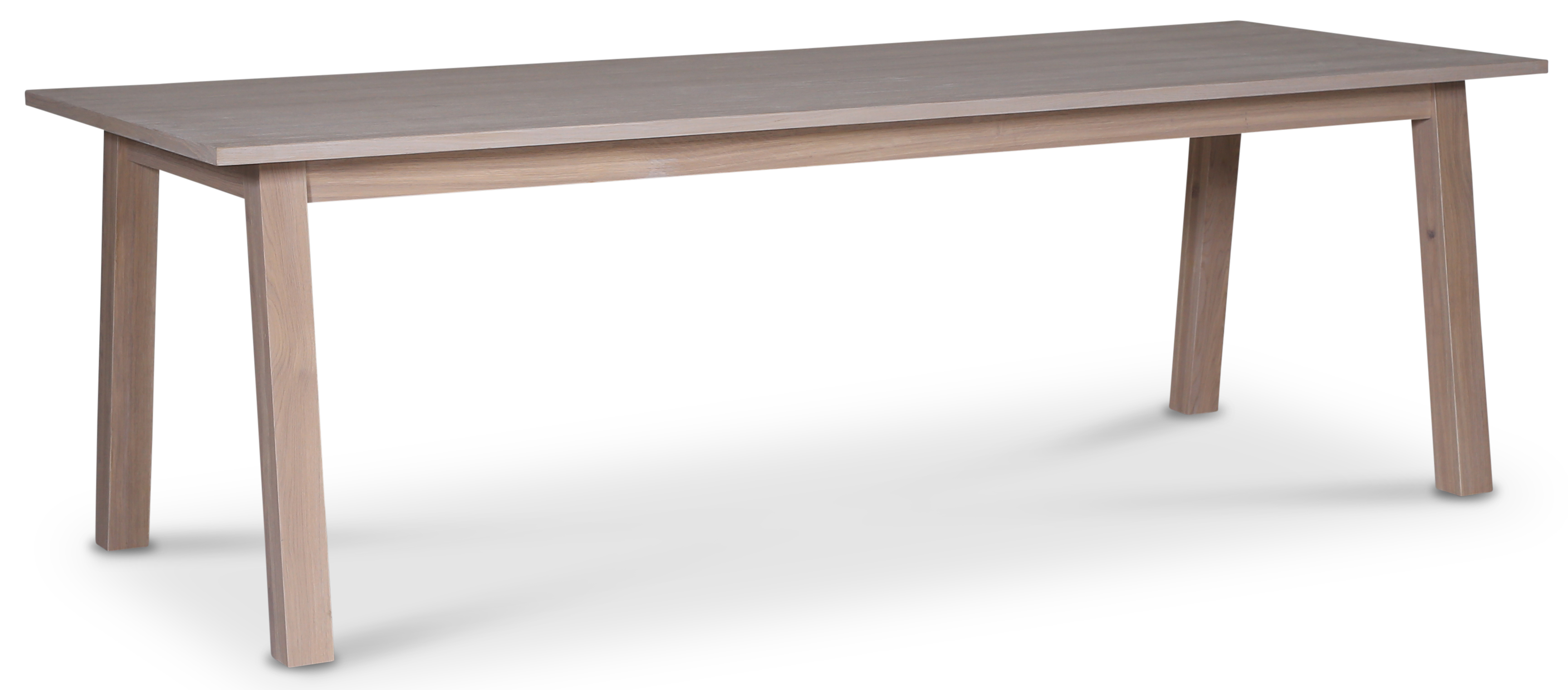 Saltsjö ruokapöytä 240 cm - Valkoinen öljytty tammi Saltsjö ruokapöytä 240 cm - Valkoinen öljytty tammi