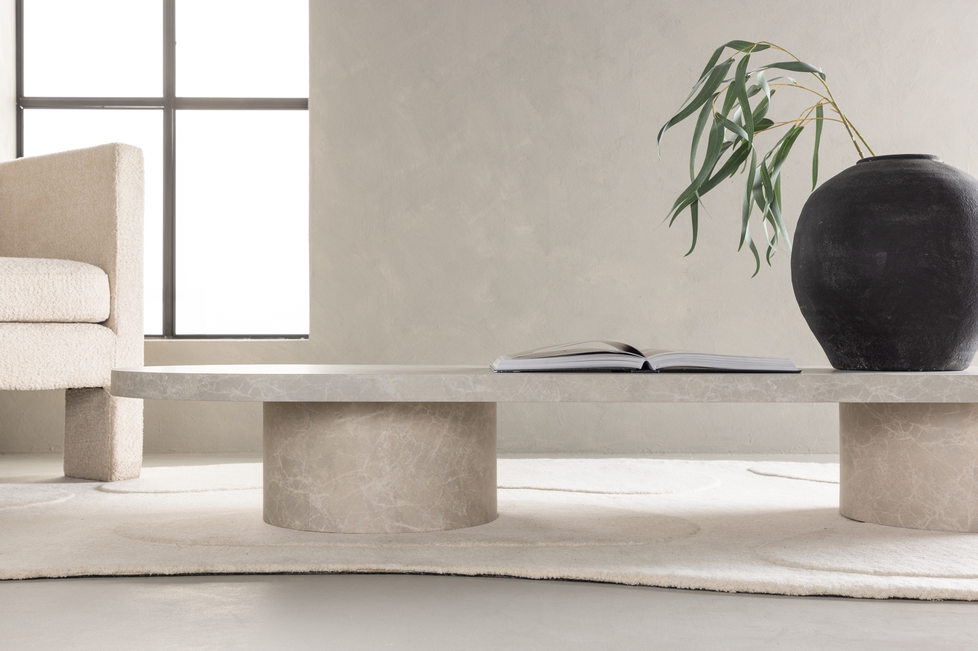 Sohvap�yt� Narvik 190 cm - Beige + Huonekalujen puhdistus