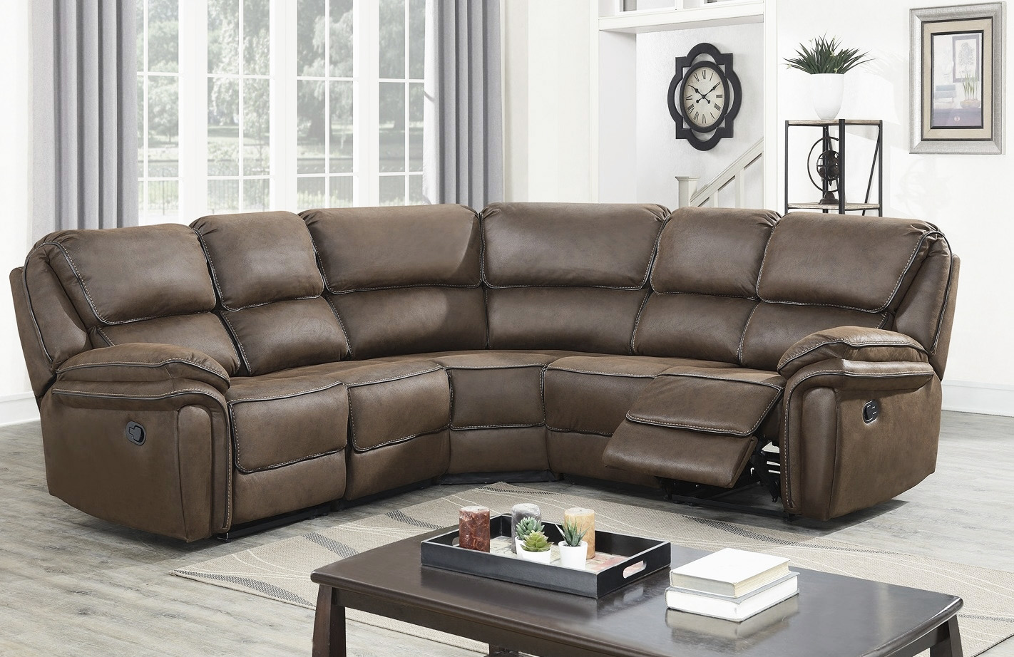 Sohva Riverdale - Ruskea + Huonekalujen puhdistus Sohva Riverdale - Ruskea + Huonekalujen puhdistus