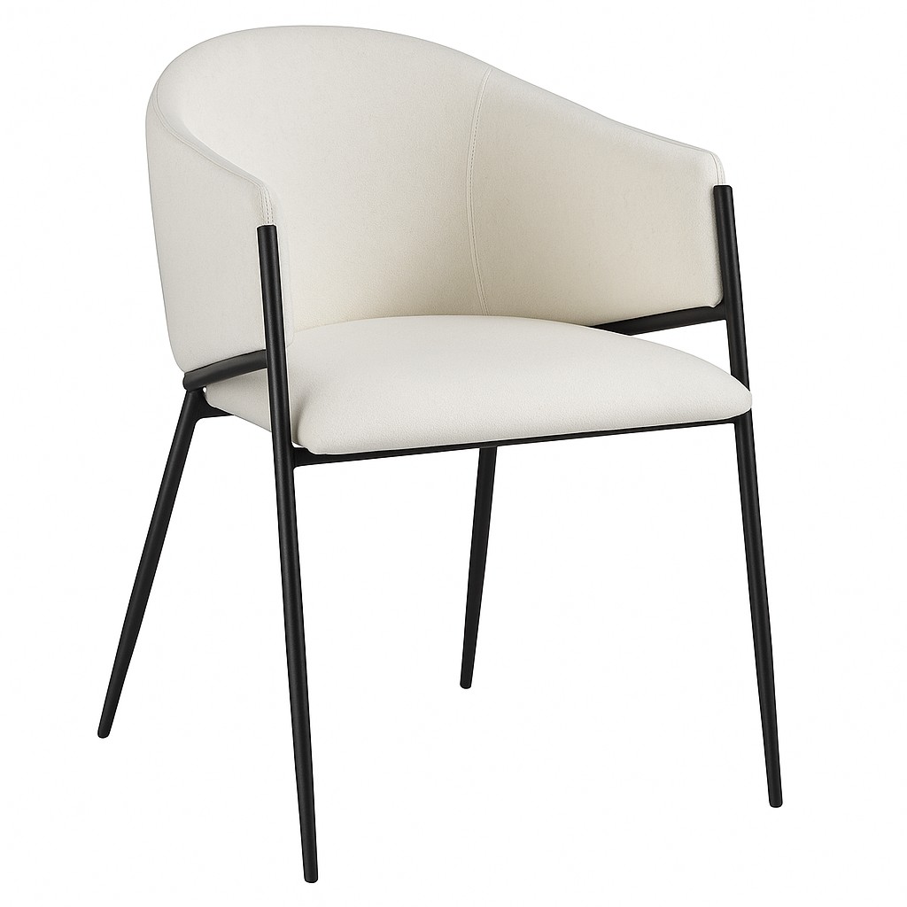 Ruokapöydän tuoli beige/musta - Stacey Ruokapöydän tuoli beige/musta - Stacey