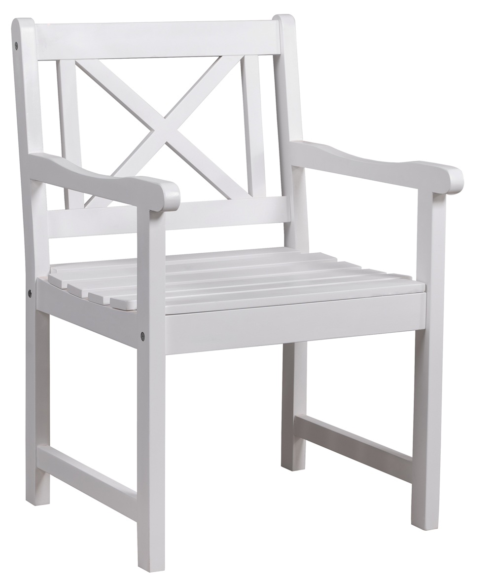 Ulkolepotuoli Bohus valkoinen Ulkolepotuoli Bohus valkoinen